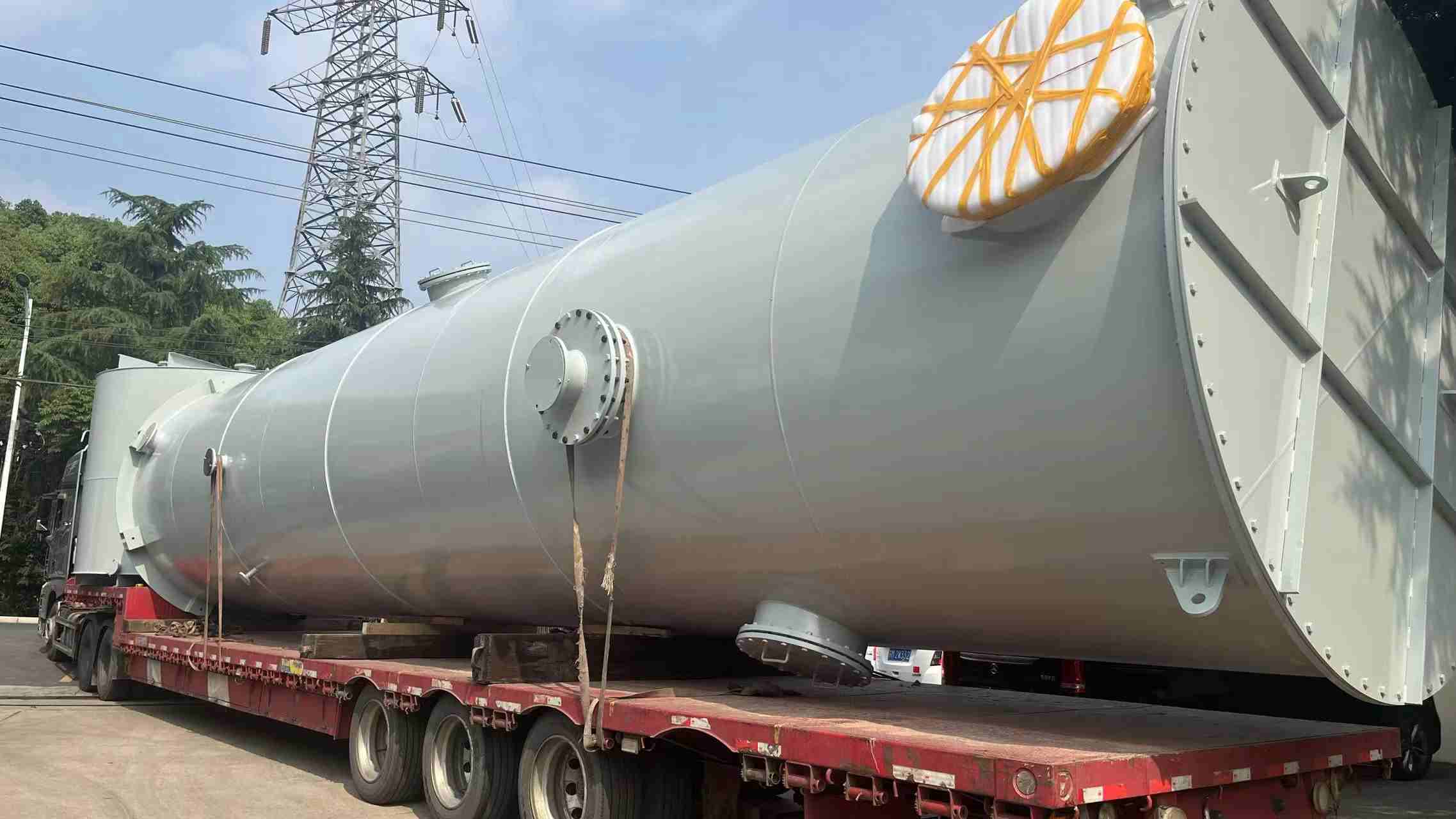 鋼襯四氟填料塔 噴淋塔